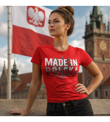KOSZULKA DAMSKA MADE IN POLSKA